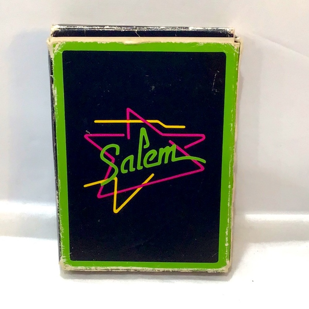 1990 Salem cigarettes playing cards